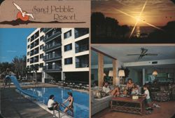 Sand Pebble Resort, Treasure Island, FL Postcard