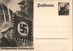 Reichsparteitag Nürnberg 1934 Postcard
