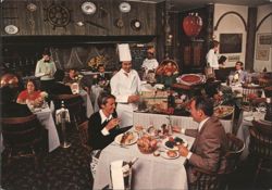 Restaurant La Louisiane, Hilton International Orly Postcard