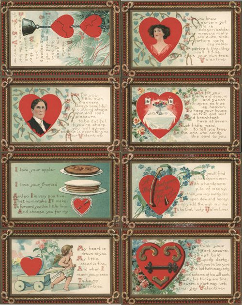 Set of 8: Valentine's Day Wishes