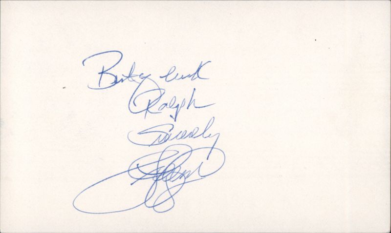 Autographs of L.C. Greenwood Football