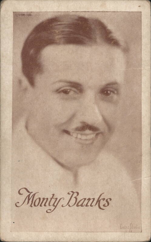 Monty Banks, Smiling Man with Mustache Actors