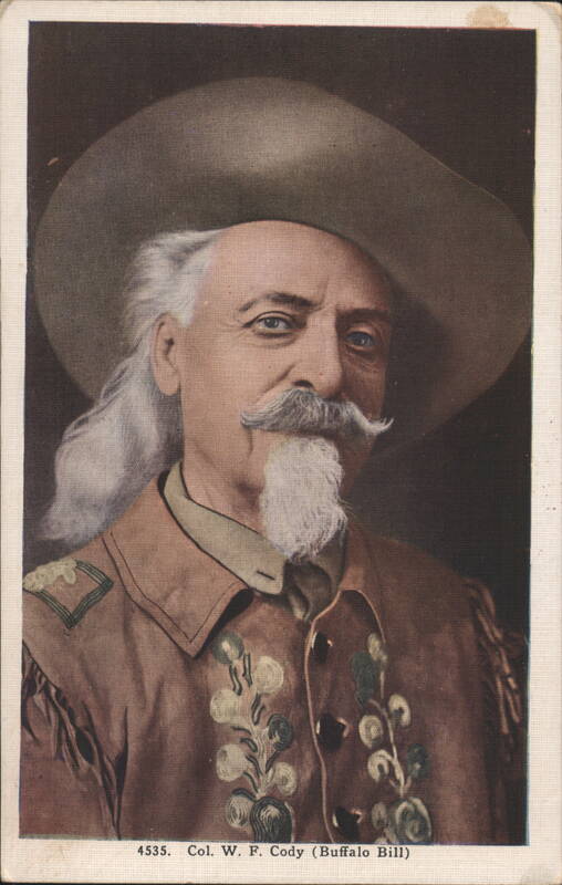 Colonel W. F. Cody (Buffalo Bill) Portrait, Noted Scout and Indian Fighter