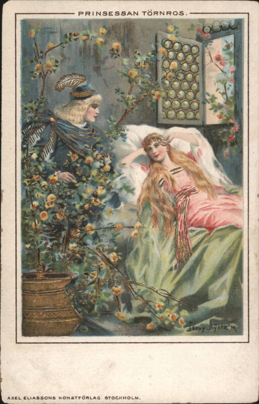 Sleeping Beauty Princess and Prince by Jenny Nyström