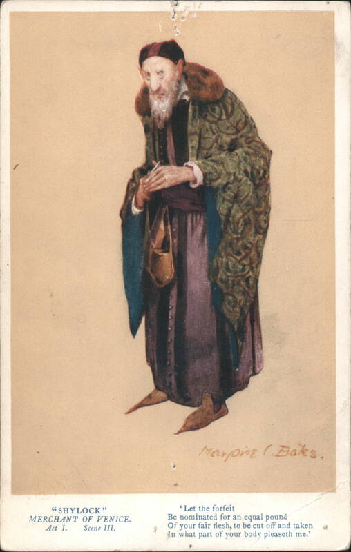 Shylock from Merchant of Venice by Maypne C. Bakes
