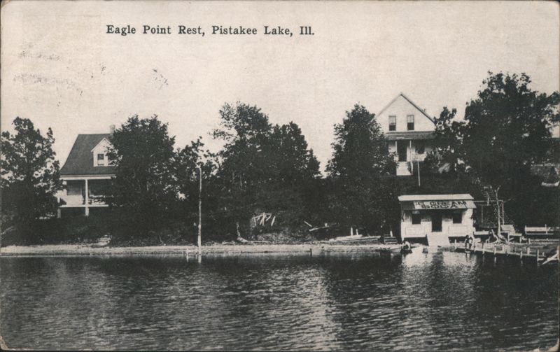 Eagle Point Rest, Pistakee Lake, Ill. Fox Lake Illinois