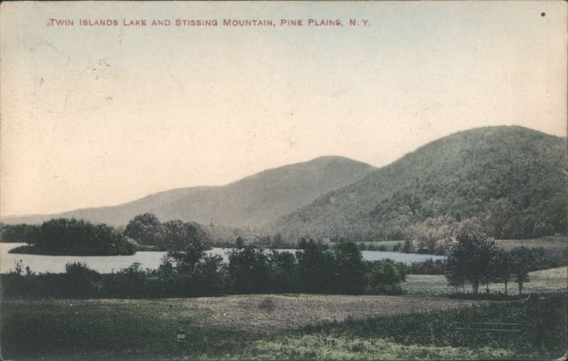Twin Islands Lake and Stissing Mountain, Pine Plains New York