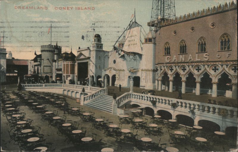 Dreamland Coney Island Canals of Venice Brooklyn New York