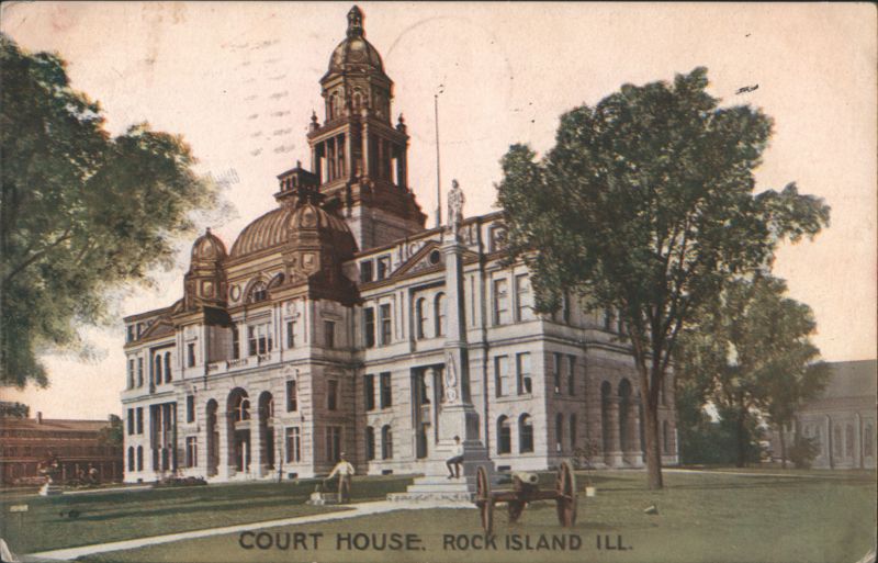 Court House, Rock Island, IL Illinois