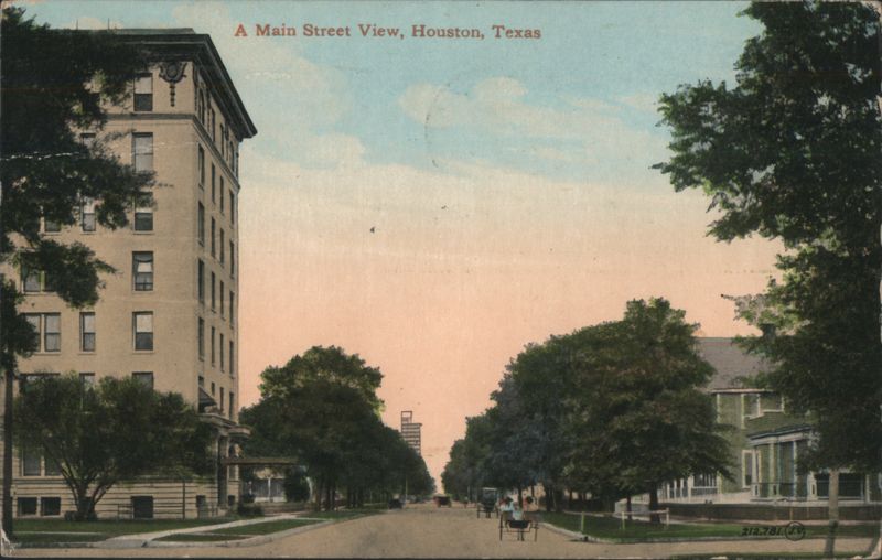 A Main Street View, Houston, Texas