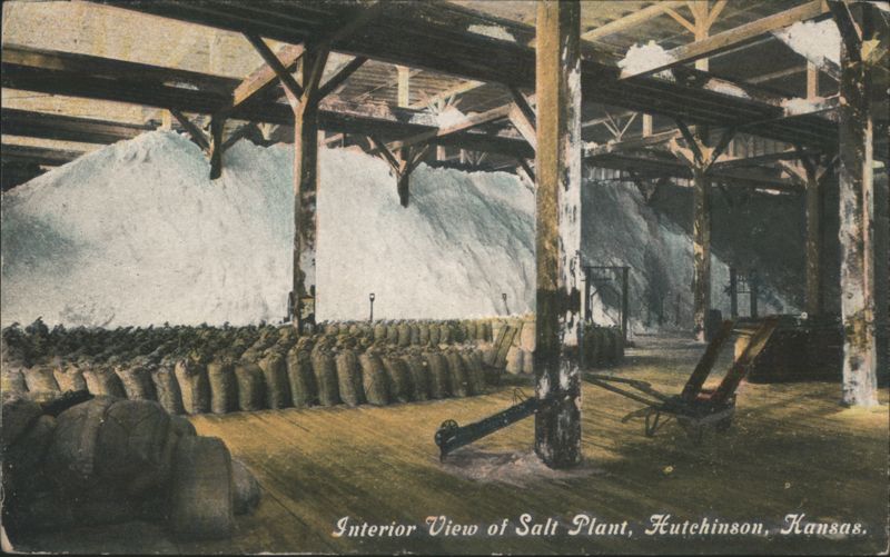 Interior View of Salt Plant, Hutchinson, Kansas