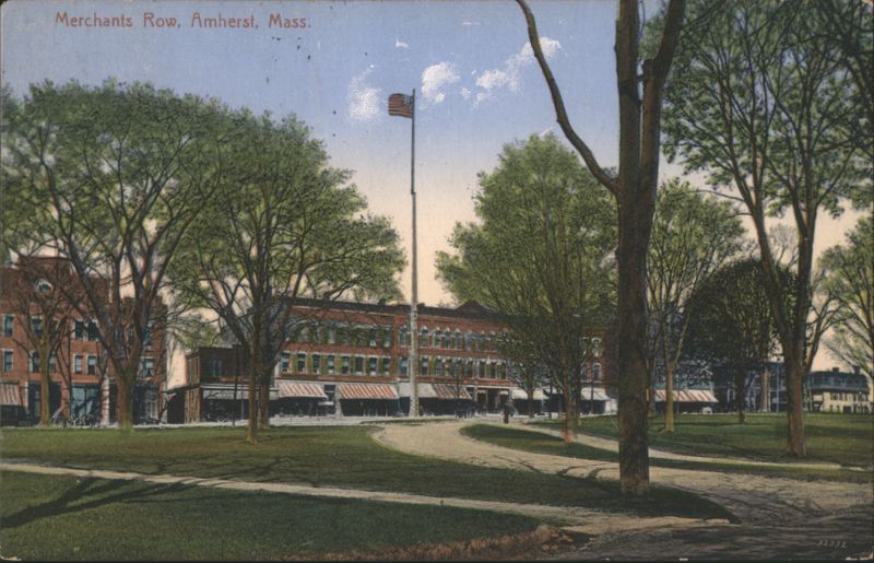 Merchants Row, Amherst, MA Massachusetts