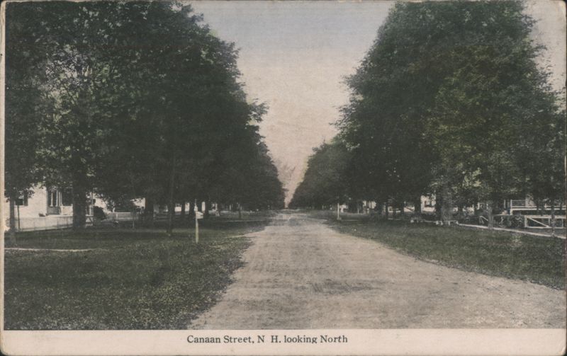 Canaan Street, looking North New Hampshire