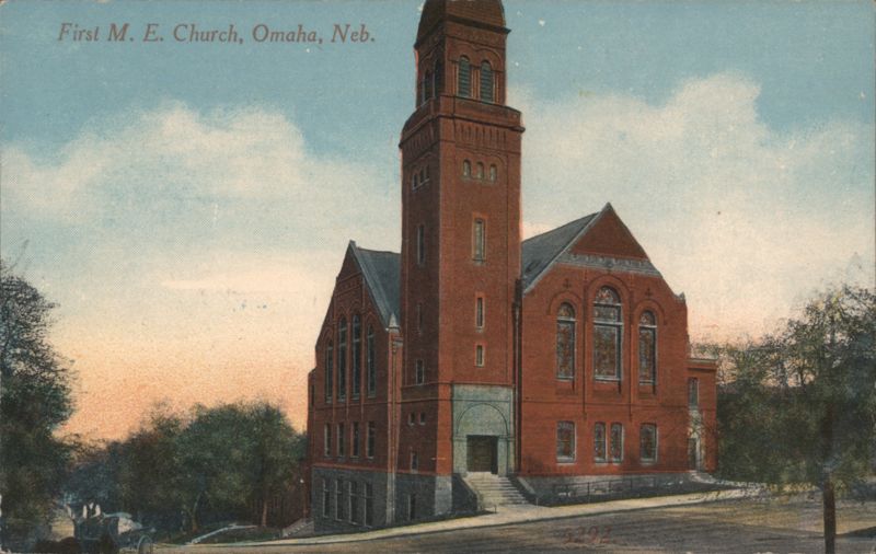 First M. E. Church, Omaha, NE Nebraska