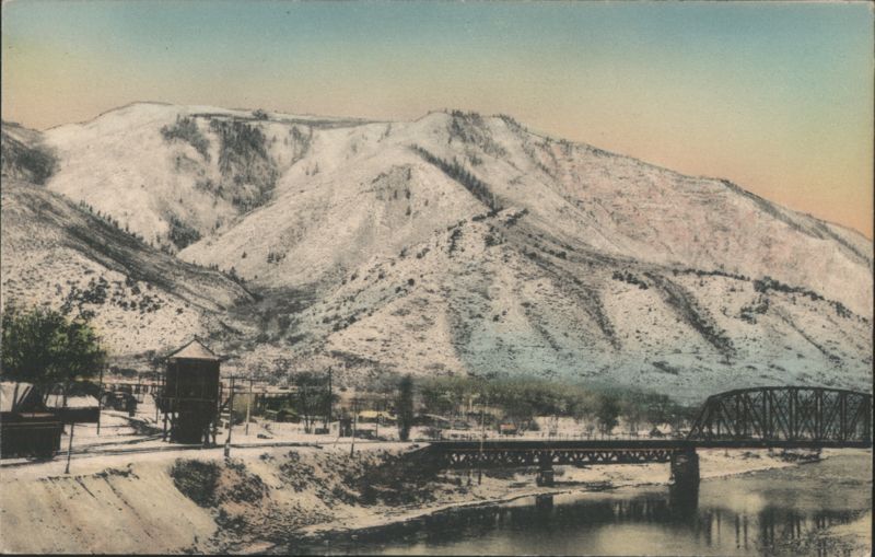 Red Mountain & Colorado River, Glenwood Springs, Winter