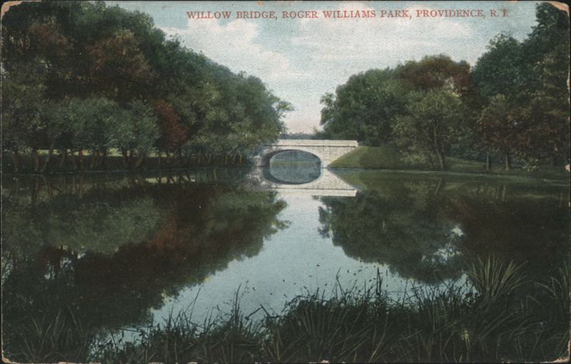 Willow Bridge, Roger Williams Park Providence Rhode Island