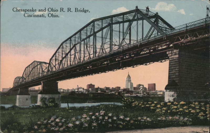 Chesapeake and Ohio R. R. Bridge, Cincinnati, OH