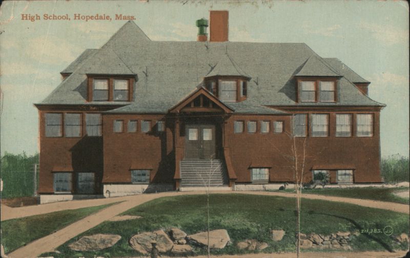 High School, Hopedale, MA Massachusetts
