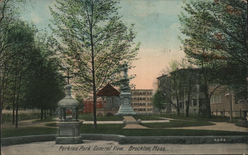 Perkins Park General View, Brockton Massachusetts