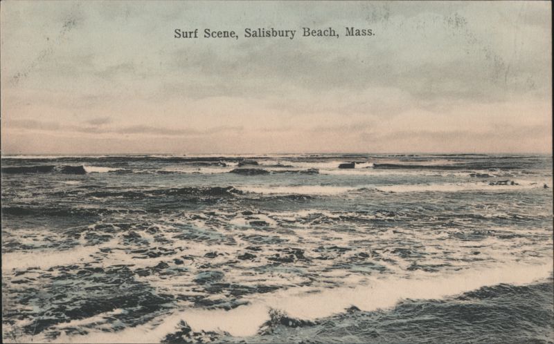 Surf Scene, Salisbury Beach, MA Massachusetts