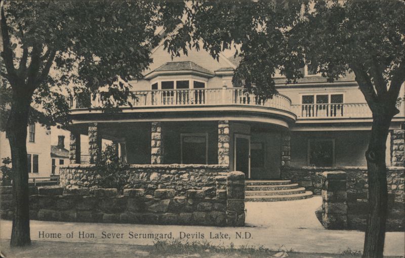 Home of Hon. Sever Serumgard, Devils Lake, ND North Dakota