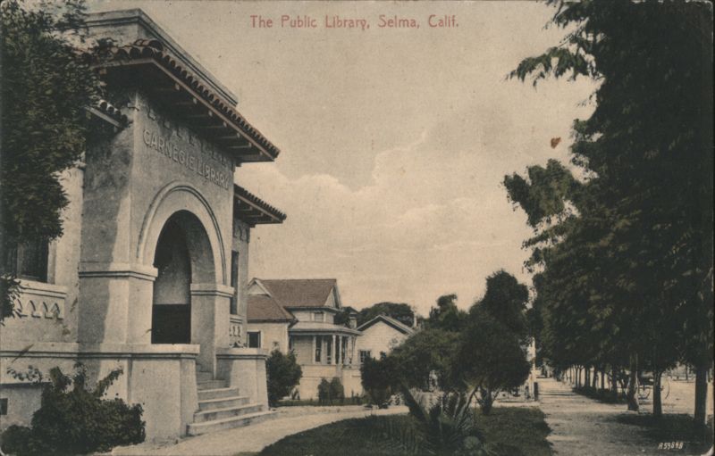 Carnegie Public Library, Selma, CA California