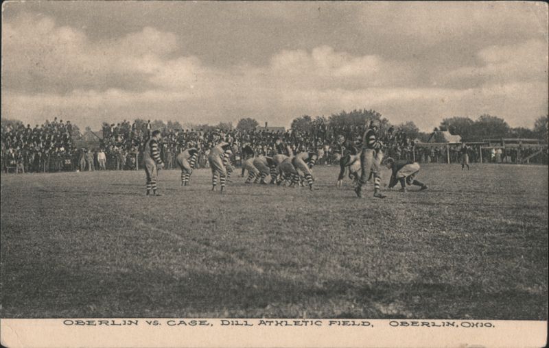 Oberlin vs. Case Football Game, Dill Athletic Field Ohio