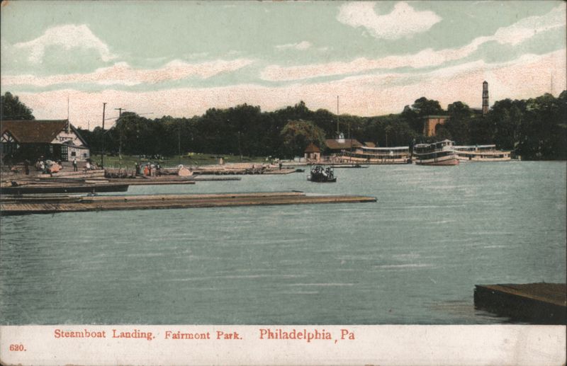 Steamboat Landing, Fairmont Park, Philadelphia Pennsylvania