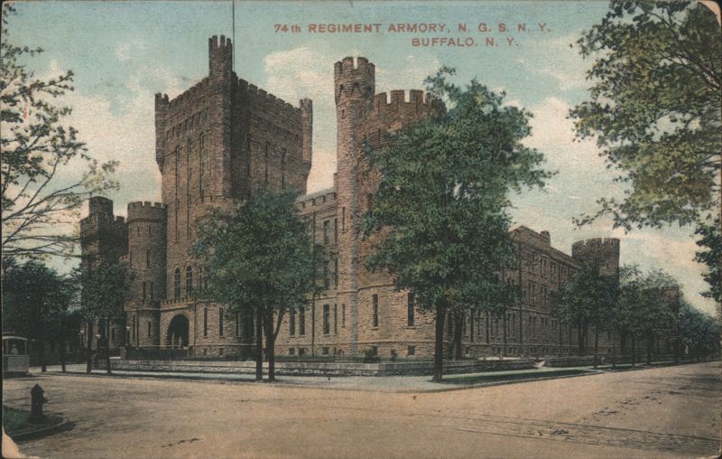 74th Regiment Armory, N. G. S. N. Y. Buffalo New York
