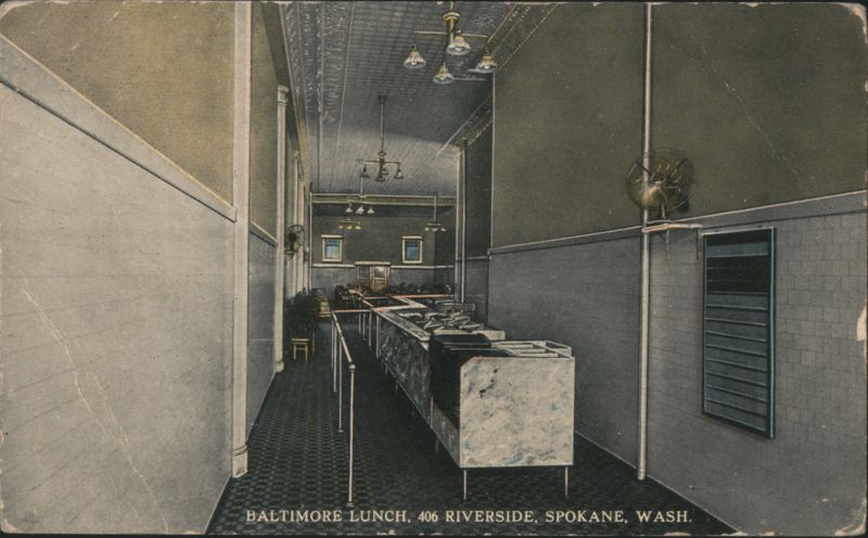 BALTIMORE LUNCH, 406 RIVERSIDE Spokane Washington