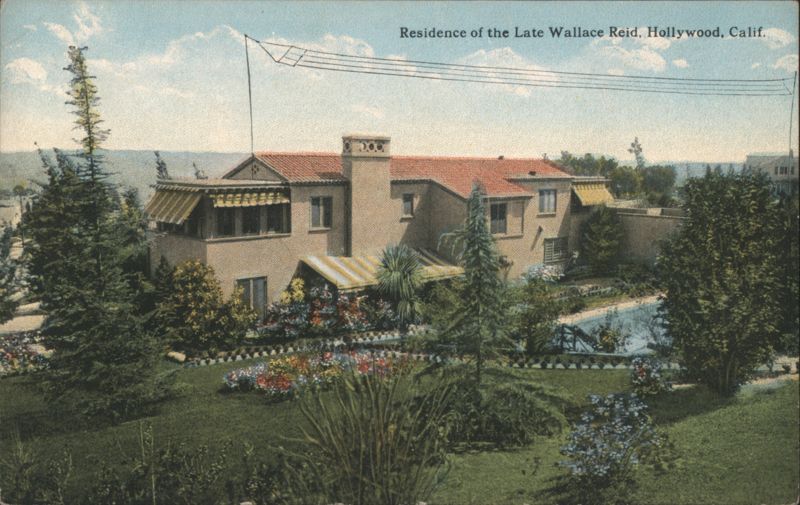 Residence of the Late Wallace Reid, Hollywood California