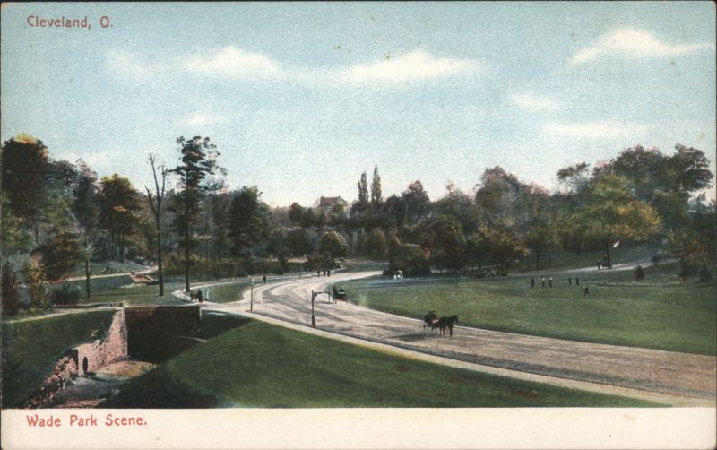 Wade Park Scene, Cleveland, OH Ohio