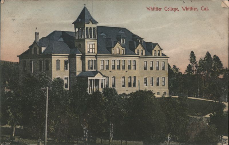 Whittier College, Whittier, CA California