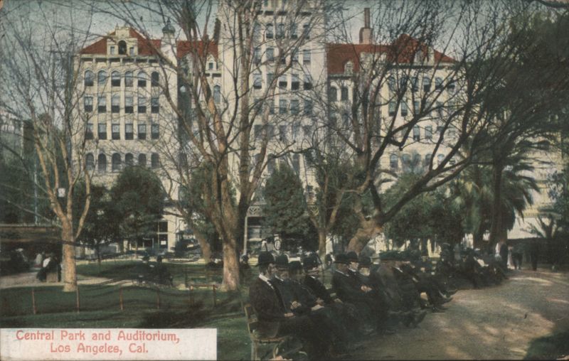 Central Park and Auditorium, Los Angeles, CA California