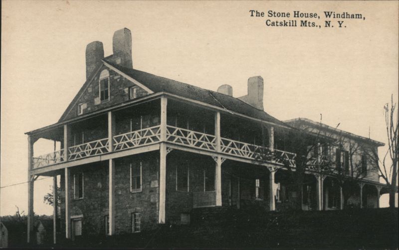 The Stone House, Windham, Catskill Mts. New York