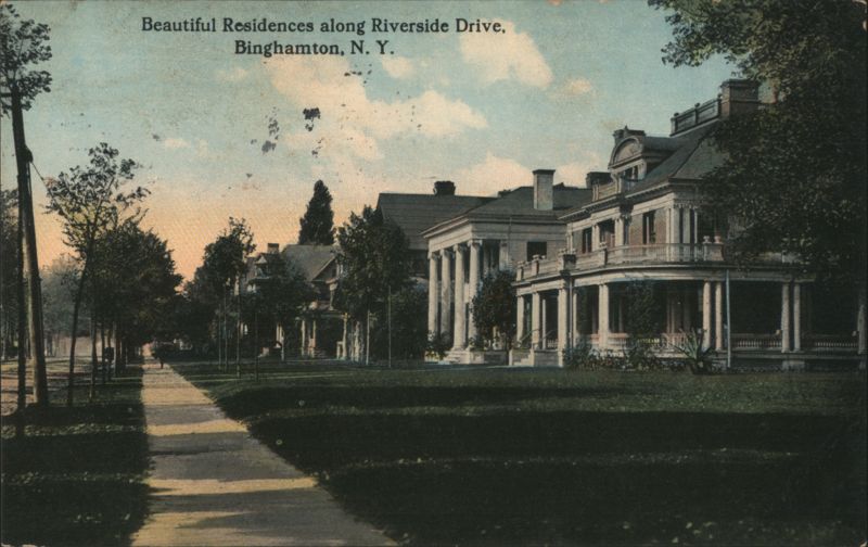 Beautiful Residences along Riverside Drive, Binghamton, NY New York
