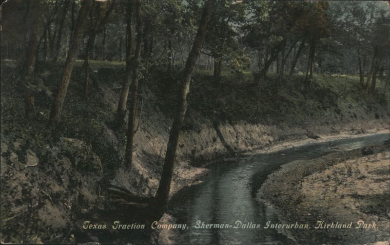 Kirkland Park, Texas Traction Company Interurban