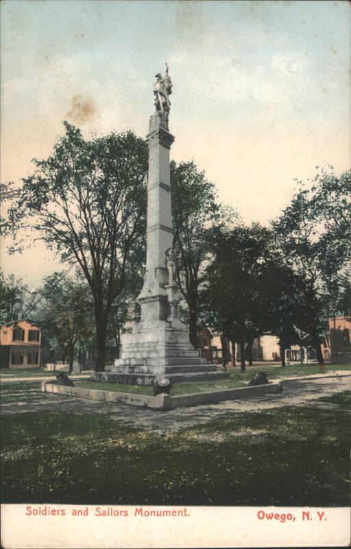 Soldiers and Sailors Monument, Owego, NY New York