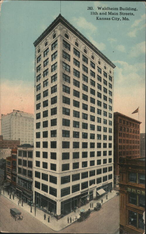 Waldheim Building, 11th & Main Streets, Kansas City, MO Missouri