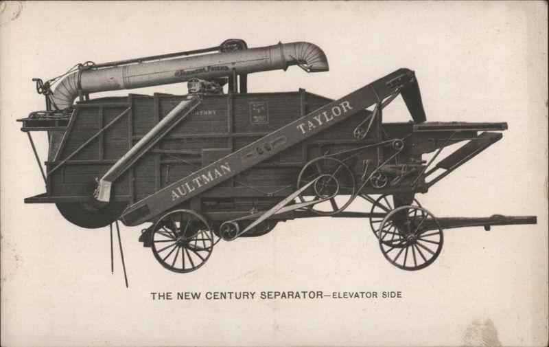 Aultman & Taylor New Century Separator Elevator Side