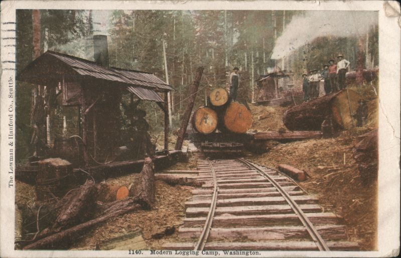 Modern Logging Camp, Washington Seattle
