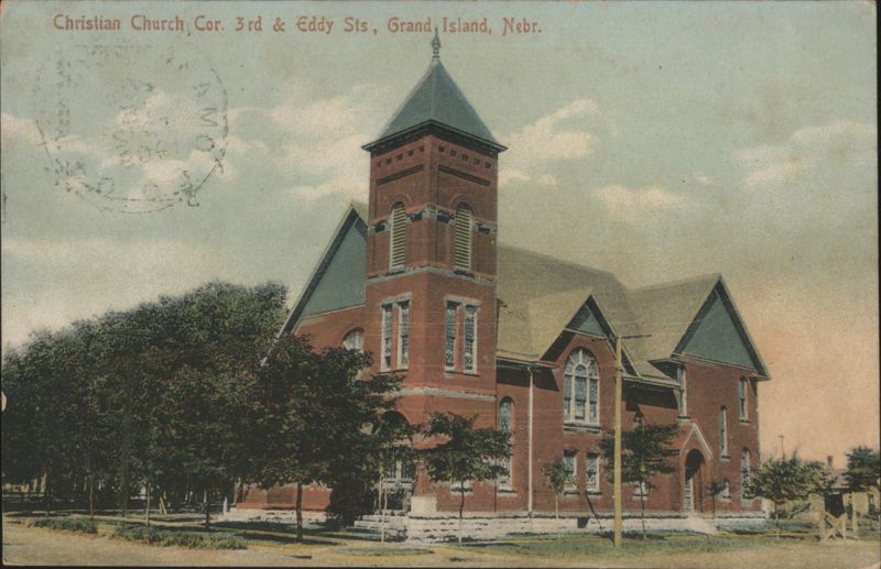 Christian Church, Cor. 3rd & Eddy Sts Grand Island Nebraska