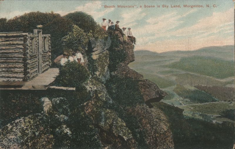 Beach Mountain, A Scene in Sky Land Morganton North Carolina