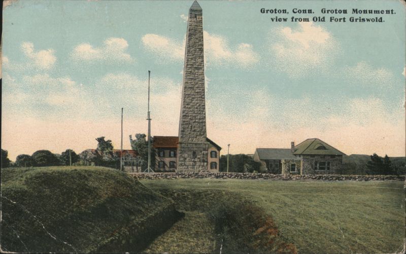 Groton Monument, Old Fort Griswold, Groton, CT Connecticut