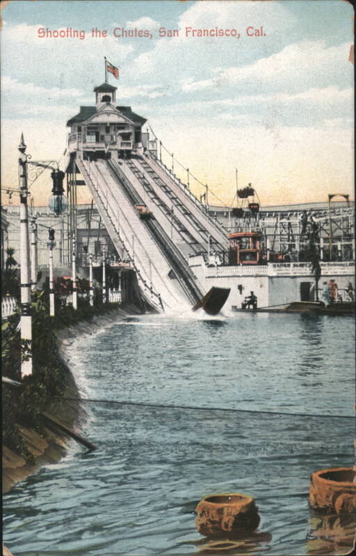 Shooting the Chutes, San Francisco, Cal. California
