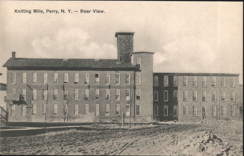 Knitting Mills, Perry, NY - Rear View New York