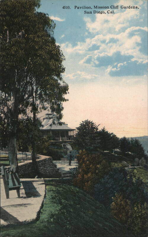Pavilion, Mission Cliff Gardens San Diego California