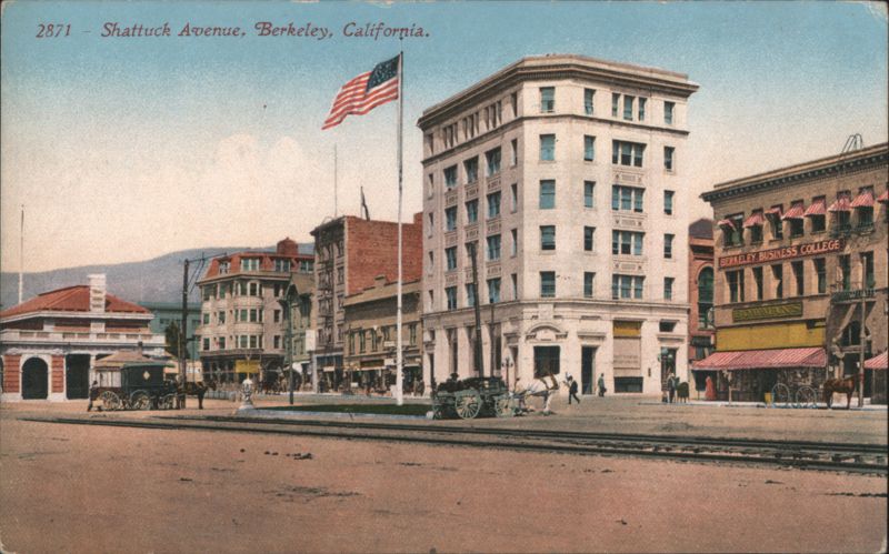 Shattuck Avenue Berkeley California