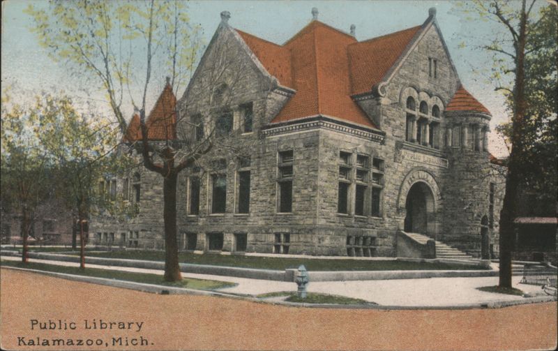 Public Library, Kalamazoo, Mich. Michigan