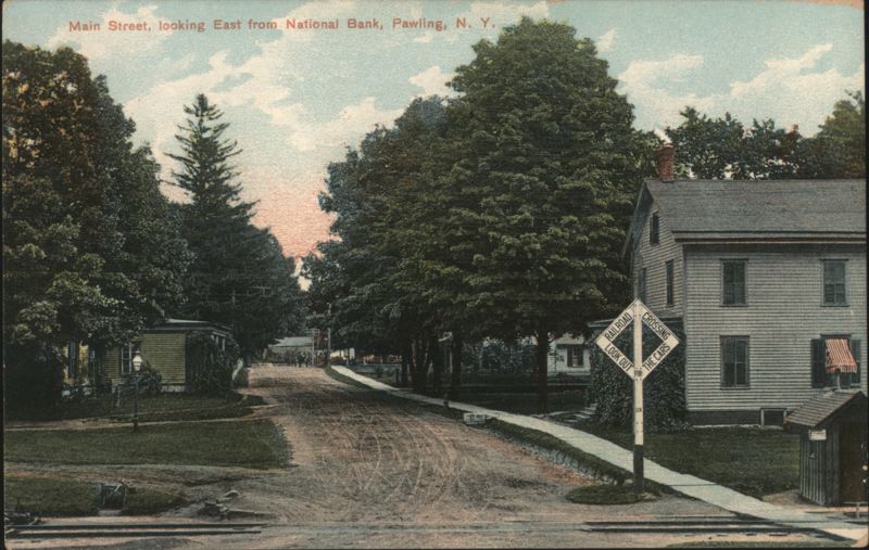 Main Street, looking East from National Bank Pawling New York